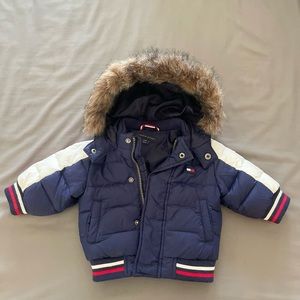 Tommy Hilfiger baby puffer jacket